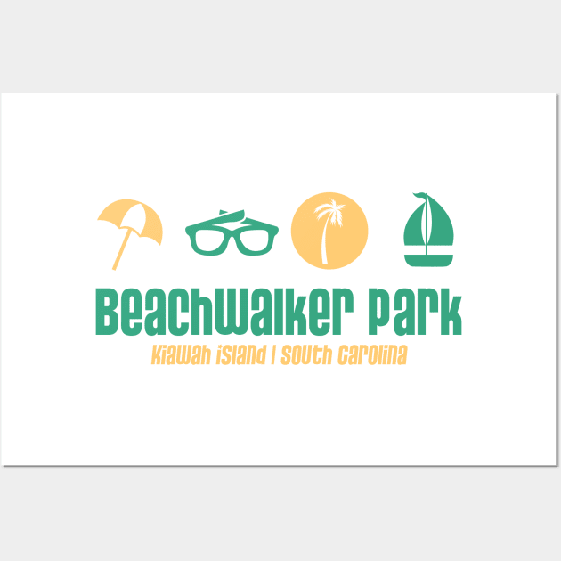 Beachwalker Park - Kiawah Island, South Carolina - Best Beach in the World Wall Art by Contentarama